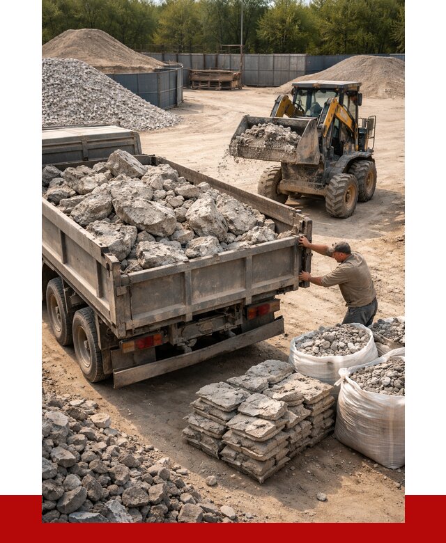 Купить бой бетона с доставкой в Кирове от 4879 р. | ПРОНЕРУДКро