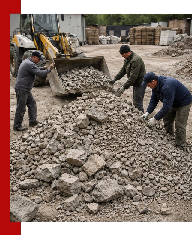 Демонтаж и вывоз бой бетона в Кирове