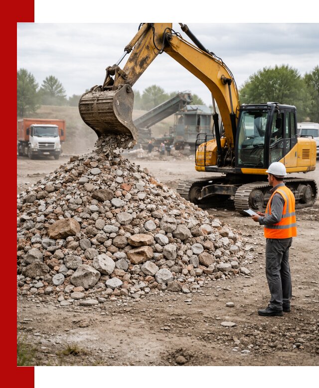 Доставка и вывоз строительного боя в Кирове