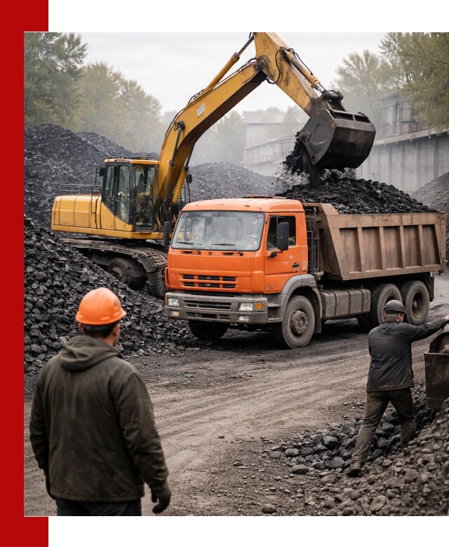 Доставка угля автотранспортом в Кирове быстро и выгодно