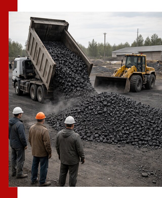 Доставка угля антрацита в Кирове с самосвалами и погрузкой