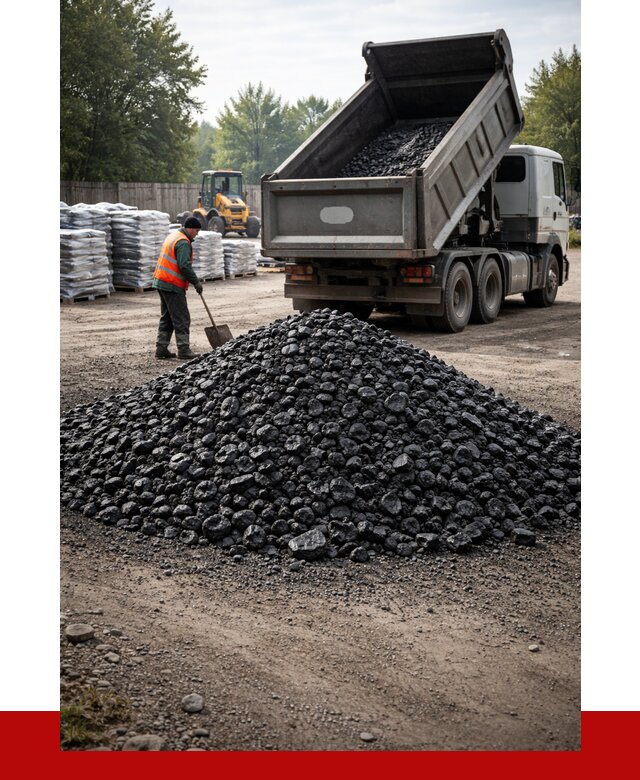 Купить уголь орех в Кирове с доставкой от 7624 р. | ПРОНЕРУДКро