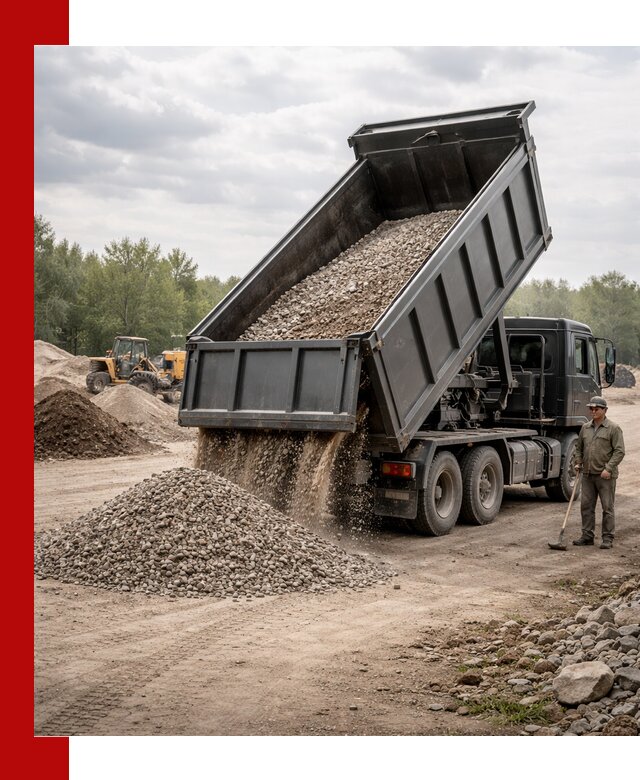 Доставка самосвалом 30 м3 по выгодным ценам в Кирове