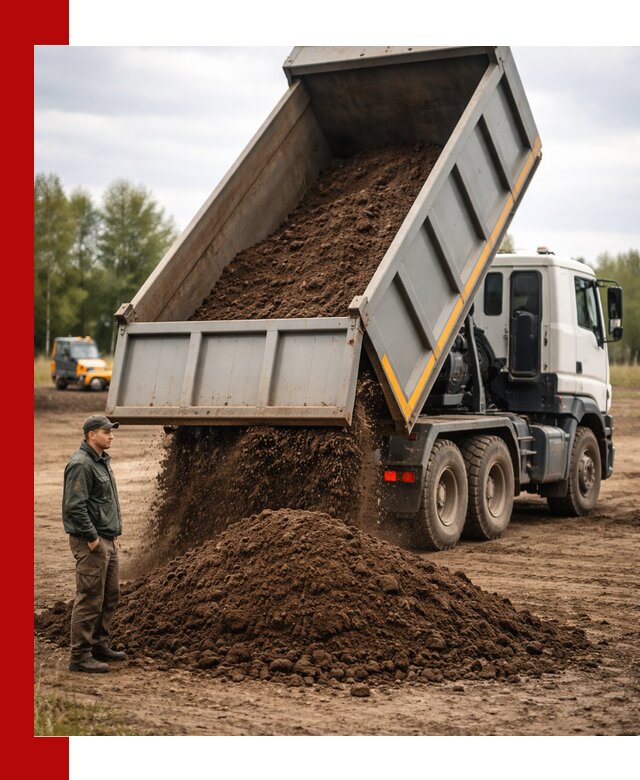 Аренда самосвала с водителем в Кирове для сыпучих грузов и навоза