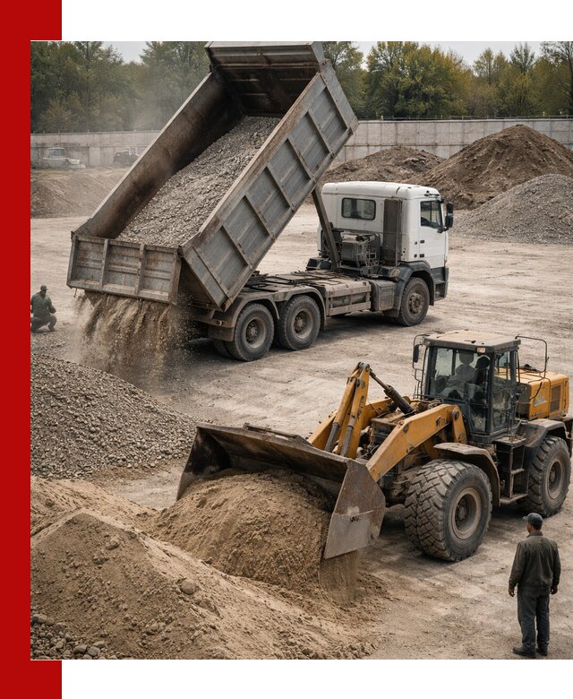 Перевозка сыпучих грузов самосвалами и бортовыми в Кирове