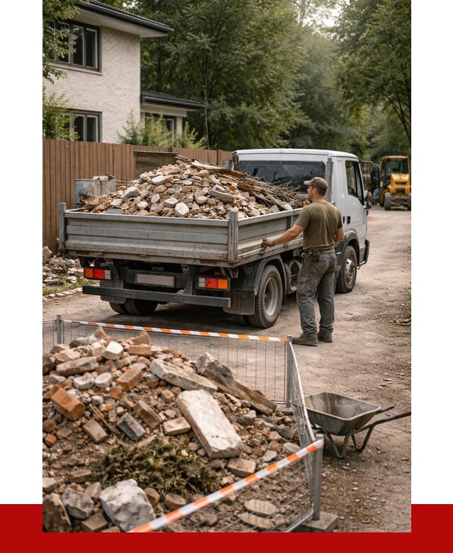 Вывоз строительного мусора с погрузкой в Кирове от 7624 р | ПРОНЕРУДКро