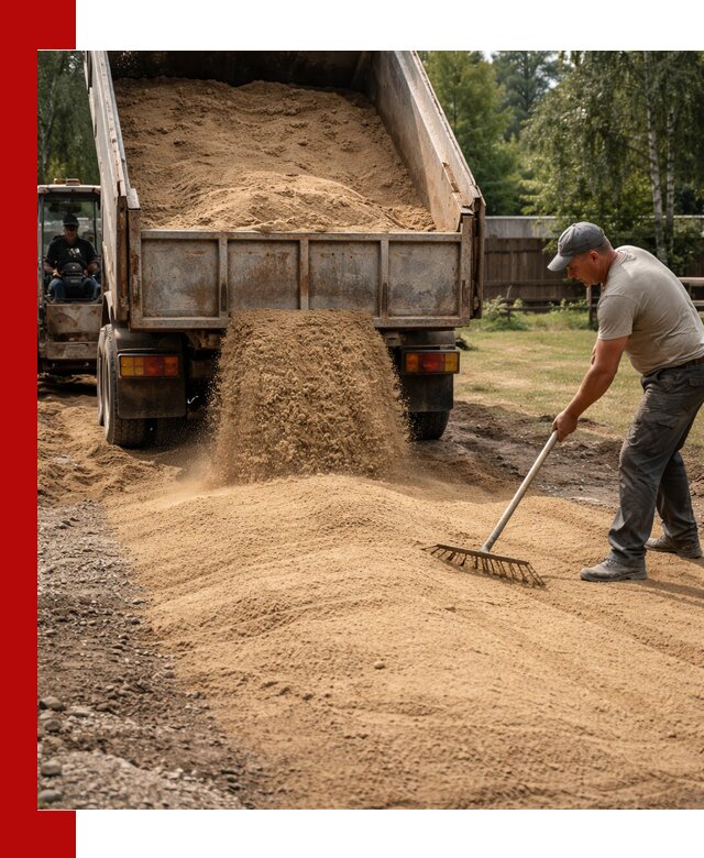 Отсыпка участка песком в Кирове быстро и качественно