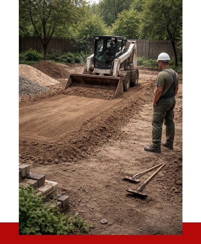 Выравнивание участка под ключ в Кирове от 3558 р. | ПРОНЕРУДКро